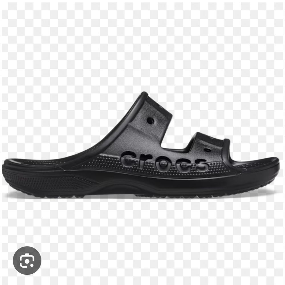 CROCS Baya Classic Black Slide Sandals Womens 7 Or Mens 5